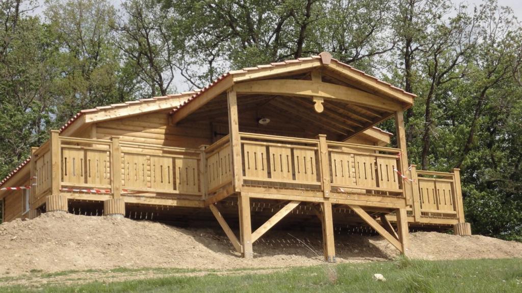 Chalet Domaine De Combe Ramond Hotell Veilhes Rom bilde